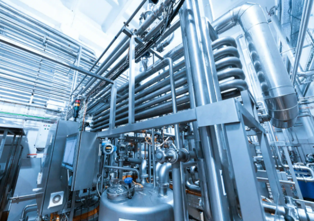 نظام CIP لمصنع الألبان