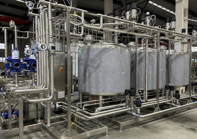 نظام CIP للمشروبات 